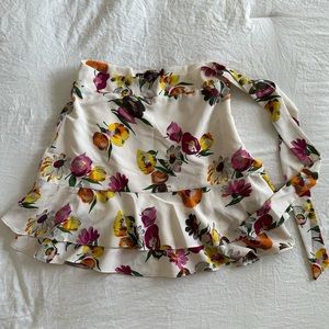 Zara Floral Skirt